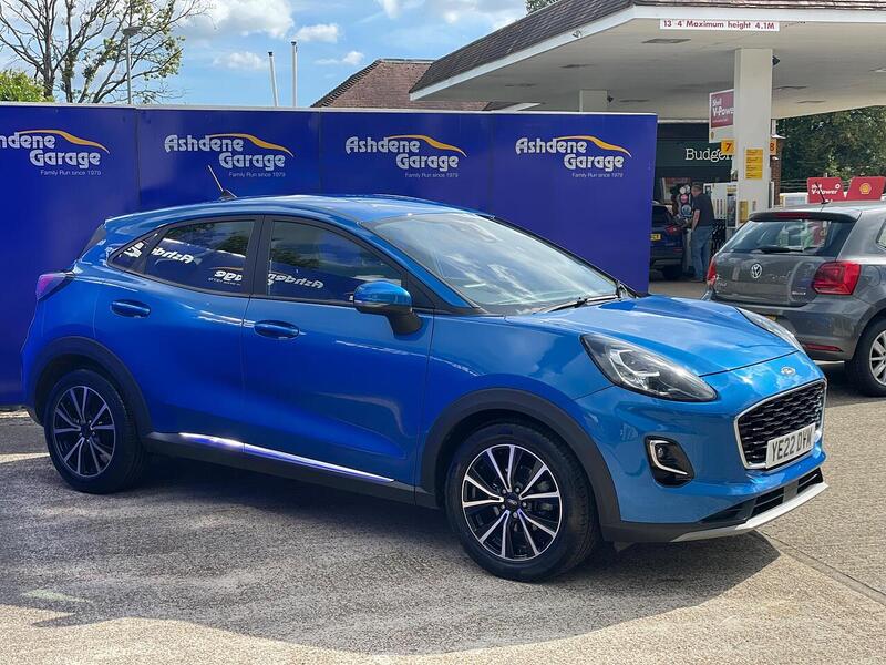 Ford Puma 1.0T EcoBoost MHEV Titanium SUV 5dr Petrol Hybrid Manual Euro 6 (s/s) (125 ps) - U7242