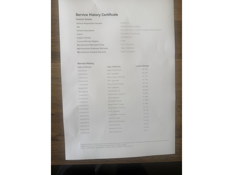 Volkswagen Polo BlueMotion Tech Match - U7362