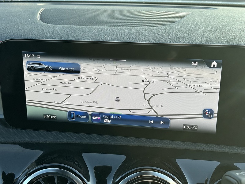 Mercedes-Benz CLA 2023'73 CLA180h MHEV AMG Line | Ambient Lighting | De-Chromed - U8804