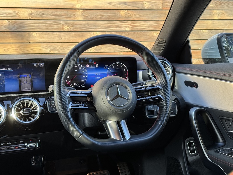 Mercedes-Benz CLA 2023'73 CLA180h MHEV AMG Line | Ambient Lighting | De-Chromed - U8804