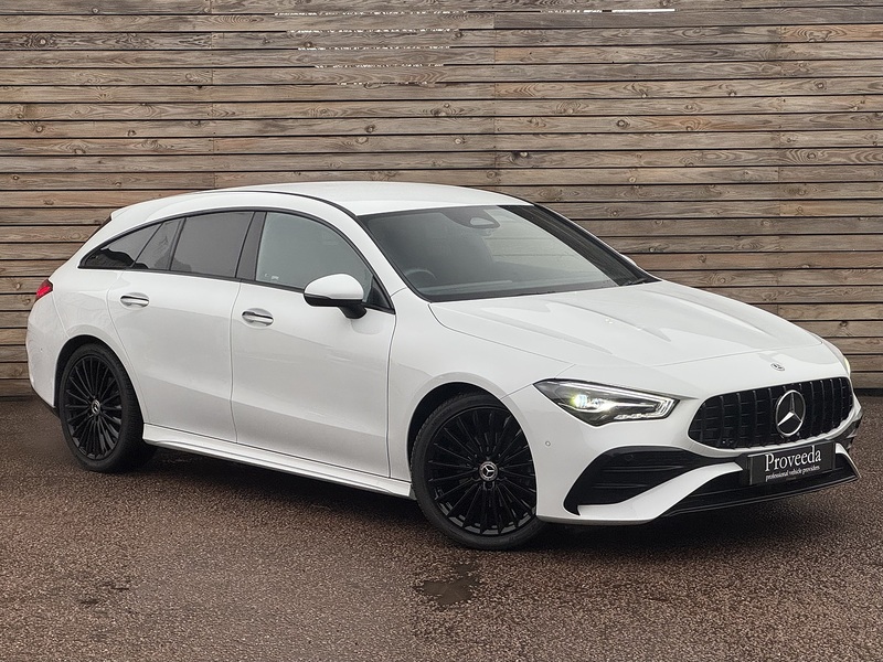 Mercedes-Benz CLA 2023'73 CLA180h MHEV AMG Line | Ambient Lighting | De-Chromed - U8804