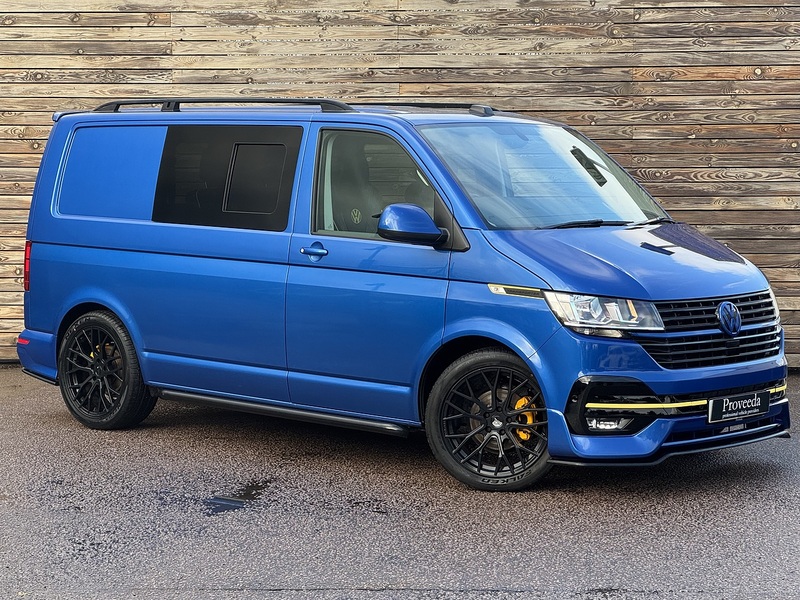 Volkswagen Transporter 2021'21 TDI T30 Highline | Ravenna Blue | Velare Wheels - U8861