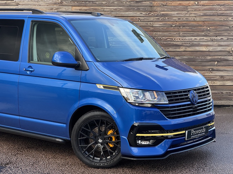 Volkswagen Transporter 2021'21 TDI T30 Highline | Ravenna Blue | Velare Wheels - U8861