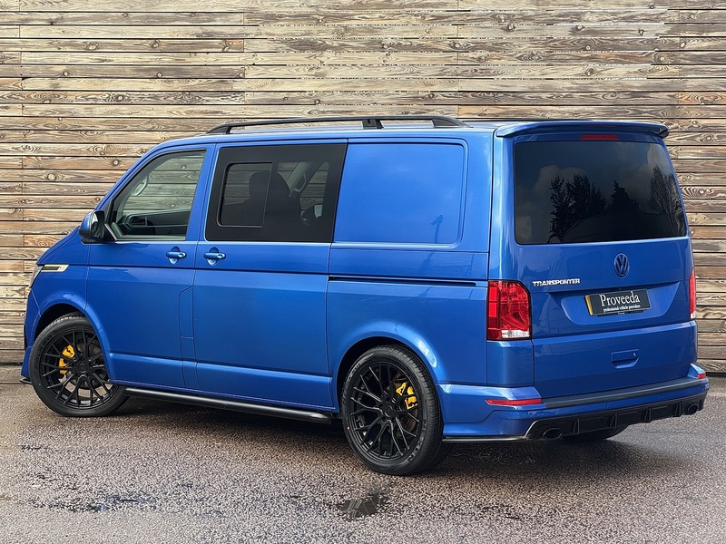 Volkswagen Transporter 2021'21 TDI T30 Highline | Ravenna Blue | Velare Wheels - U8861