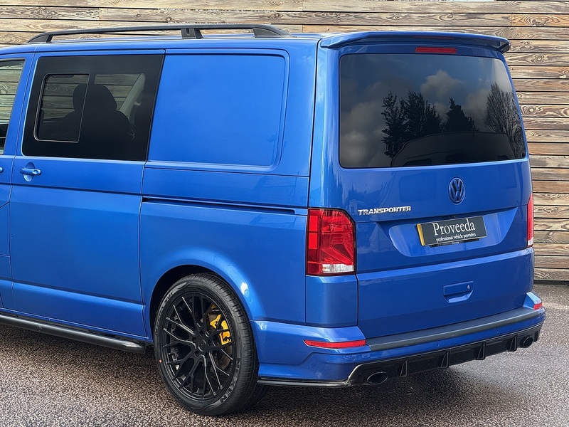 Volkswagen Transporter 2021'21 TDI T30 Highline | Ravenna Blue | Velare Wheels - U8861