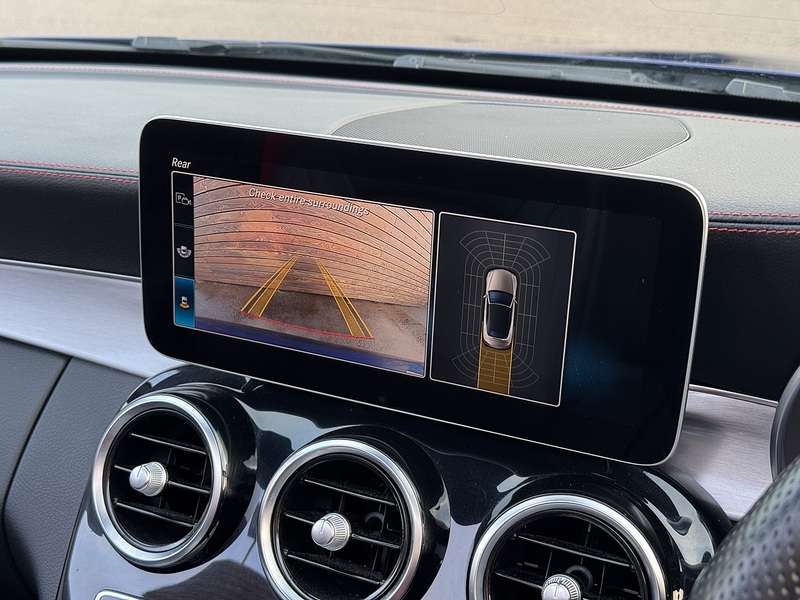 Mercedes-Benz C Class 2019'19 C43 V6 AMG | Ambient Lighting | Brilliant Blue Metallic - U8888