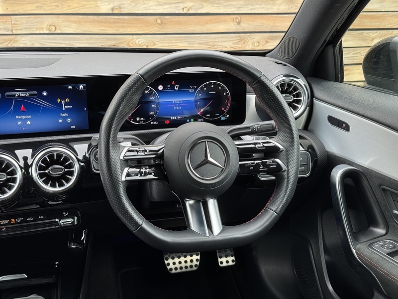 Mercedes-Benz A Class 2023'23 A180h MHEV AMG Line | Ambient Lighting | A45 Look-Alike - U8954