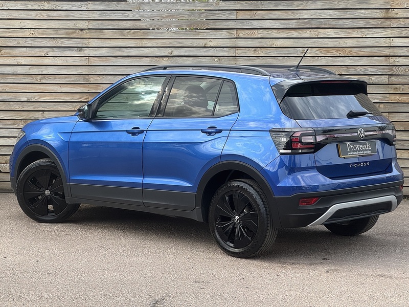 Volkswagen T-Cross 2023'73 TSI Black Edition | Car Play | Parking Sensors - U8980