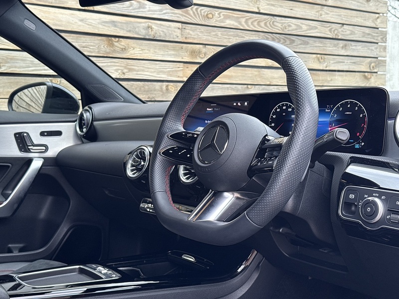 Mercedes-Benz A Class 2024'74 A180h MHEV AMG Line | Ambient Lighting | De Chromed - U8989