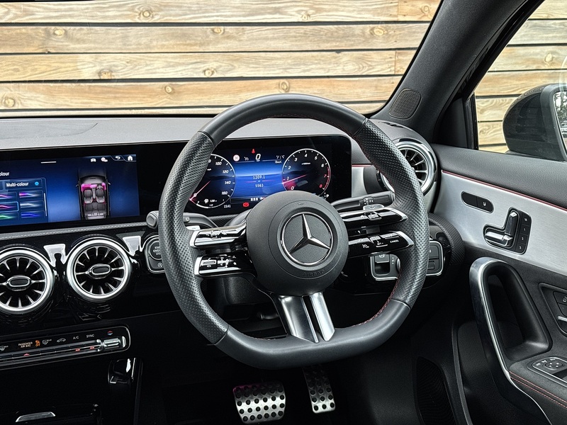 Mercedes-Benz A Class 2024'74 A180h MHEV AMG Line | Ambient Lighting | De Chromed - U8989