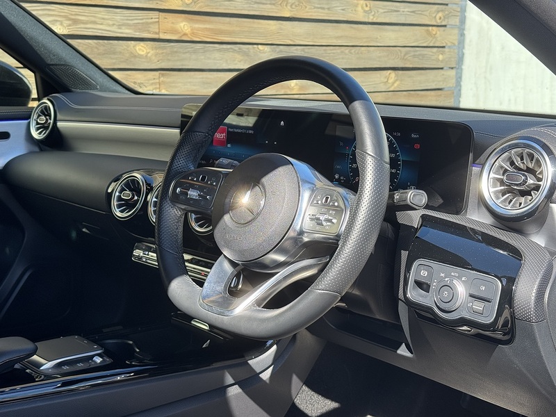 Mercedes-Benz A Class 2022'22 A180 AMG Line Edition (Executive) | Ambient Lighting | Black Styling - U9040
