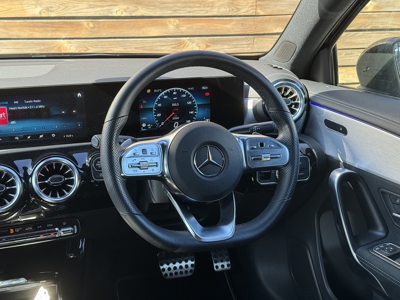 Mercedes-Benz A Class 2022'22 A180 AMG Line Edition (Executive) | Ambient Lighting | Black Styling - U9040