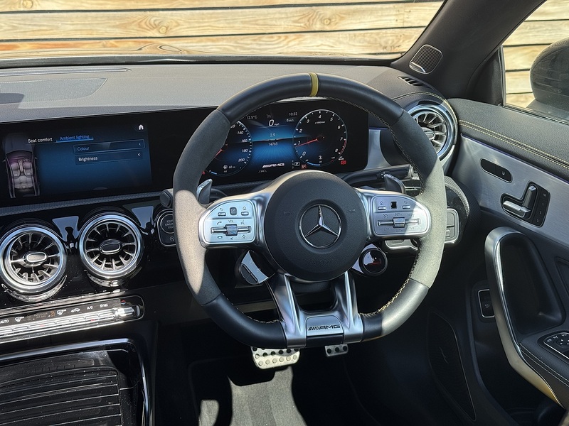 Mercedes-Benz CLA 2023'73 CLA45 AMG S Plus | Pan Roof | Ambient Lighting - U9107