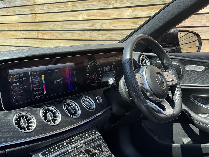 Mercedes-Benz E Class 2019'69 E220d AMG Line Cabriolet | Ambient Lighting | Cabriolet Comfort Pack - U9145