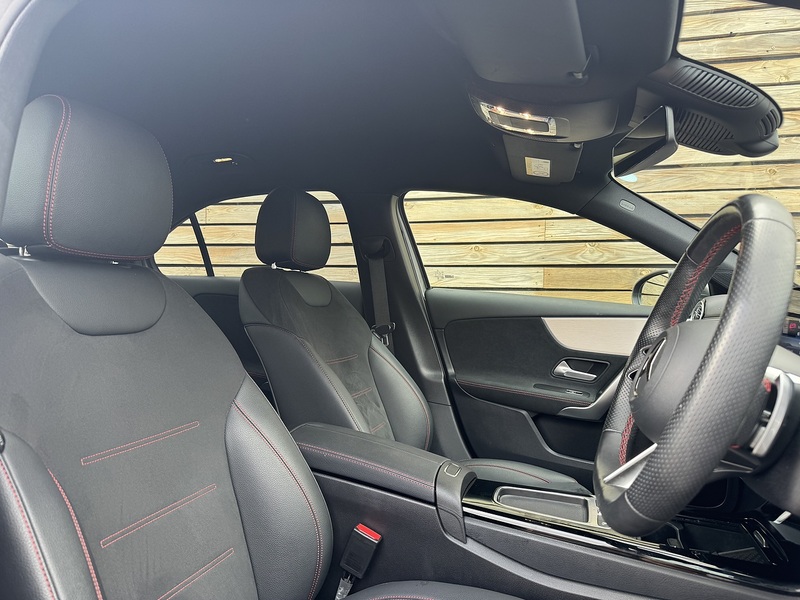 Mercedes-Benz A Class 2024'24 A180h MHEV AMG Line | Ambient Lighting | De Chromed - U9243