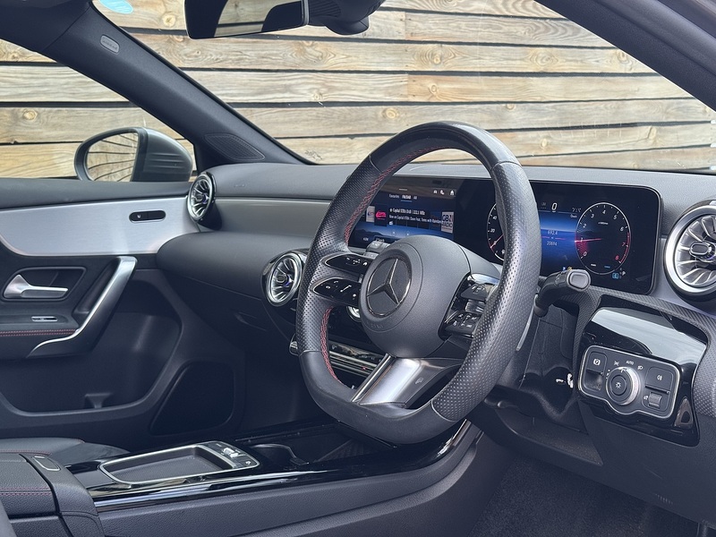 Mercedes-Benz A Class 2024'24 A180h MHEV AMG Line | Ambient Lighting | De Chromed - U9243