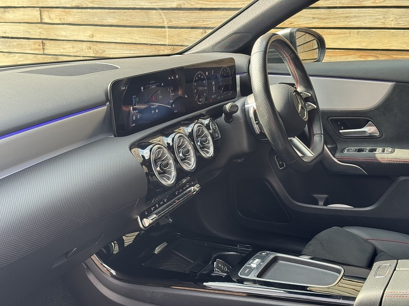 Mercedes-Benz A Class 2024'24 A180h MHEV AMG Line | Ambient Lighting | De Chromed - U9243