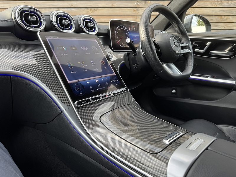 Mercedes-Benz C Class 2022'72 C220dh MHEV AMG Line | Premium | Ambient Lighting - U9247