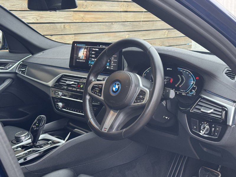 BMW 5 Series 2022'72 530e M Sport | Phytonic Blue | M Sport Pro Pack - U9263