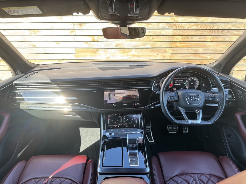 Audi SQ7 2022'22 TFSI V8 Black Edition | High spec | 22" Alloys | B&O sound system | Red leather - U9282