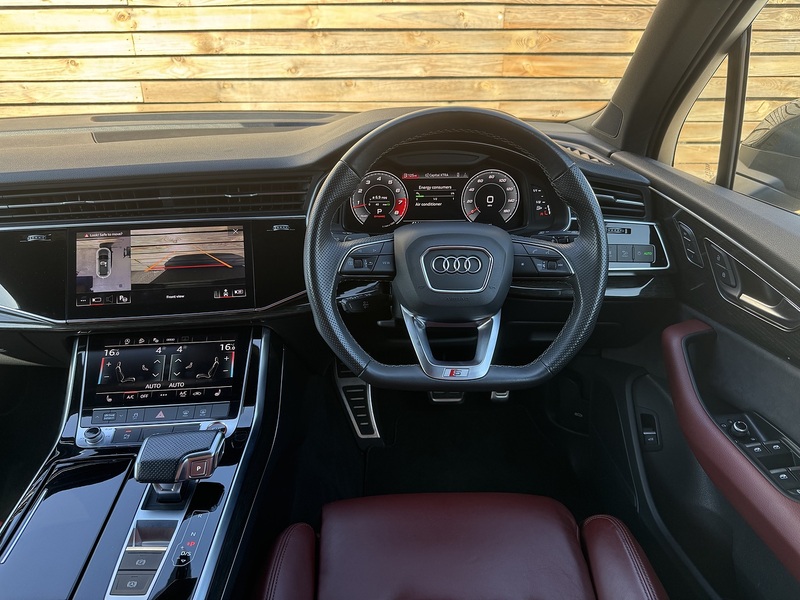Audi SQ7 2022'22 TFSI V8 Black Edition | High spec | 22" Alloys | B&O sound system | Red leather - U9282