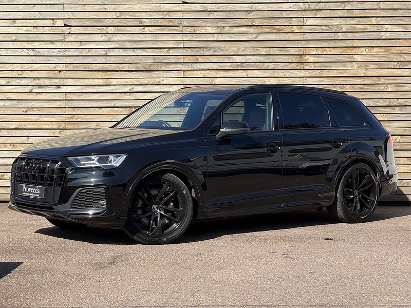 Audi SQ7 2022'22 TFSI V8 Black Edition | High spec | 22" Alloys | B&O sound system | Red leather - U9282