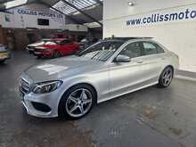 Mercedes-Benz C Class 2.1 C250d AMG Line (Premium Plus) Saloon 4dr Diesel G-Tronic+ Euro 6 (s/s) (204 ps) - U14609