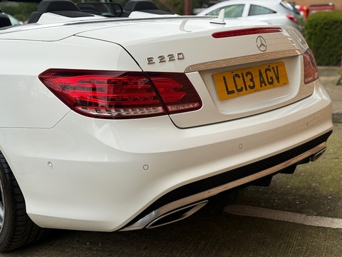 2.1 E220 CDI AMG Sport Cabriolet 2dr Diesel G-Tronic+ Euro 5 (s/s) (170 ps)