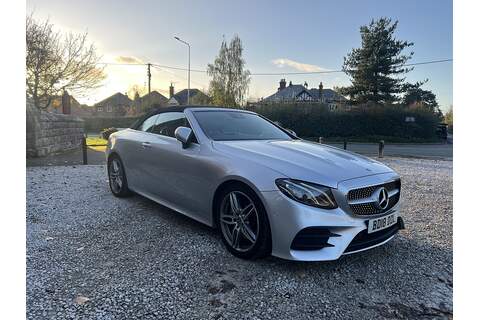 Mercedes-Benz E Class, 2.0 E220d AMG Line (Premium) Cabriolet 2dr Diesel G-Tronic+ Euro 6 (s/s) (194 ps)