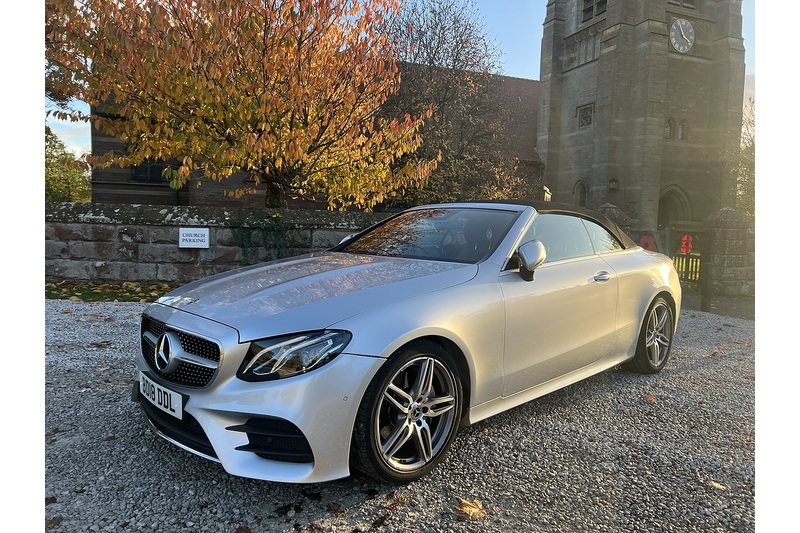 Mercedes-Benz 2.0 E220d AMG Line (Premium) Cabriolet 2dr Diesel G-Tronic+ Euro 6 (s/s) (194 ps)