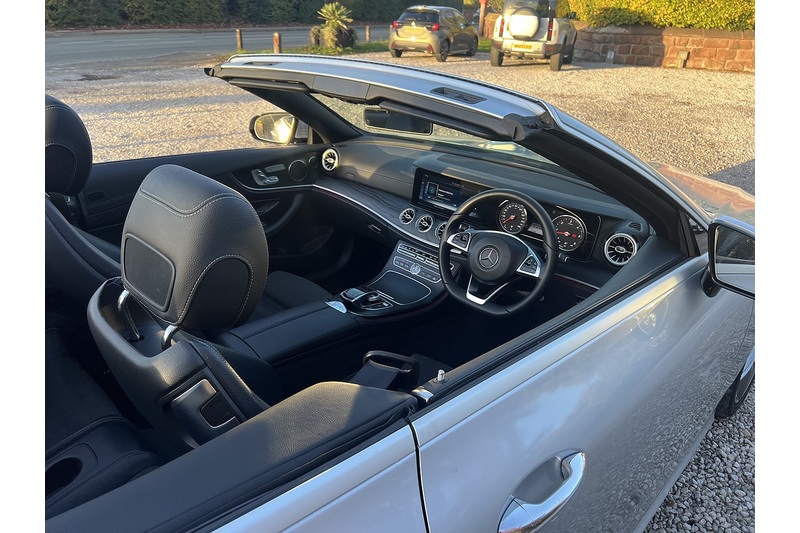 Mercedes-Benz 2.0 E220d AMG Line (Premium) Cabriolet 2dr Diesel G-Tronic+ Euro 6 (s/s) (194 ps)