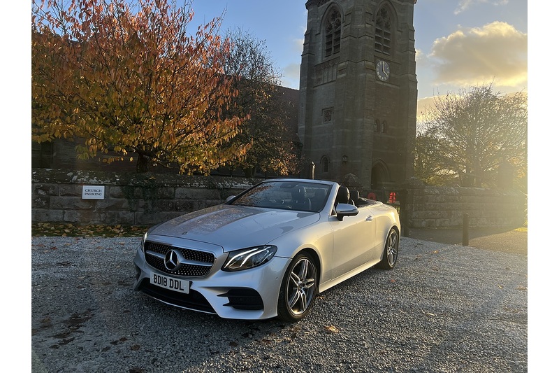 Mercedes-Benz 2.0 E220d AMG Line (Premium) Cabriolet 2dr Diesel G-Tronic+ Euro 6 (s/s) (194 ps)