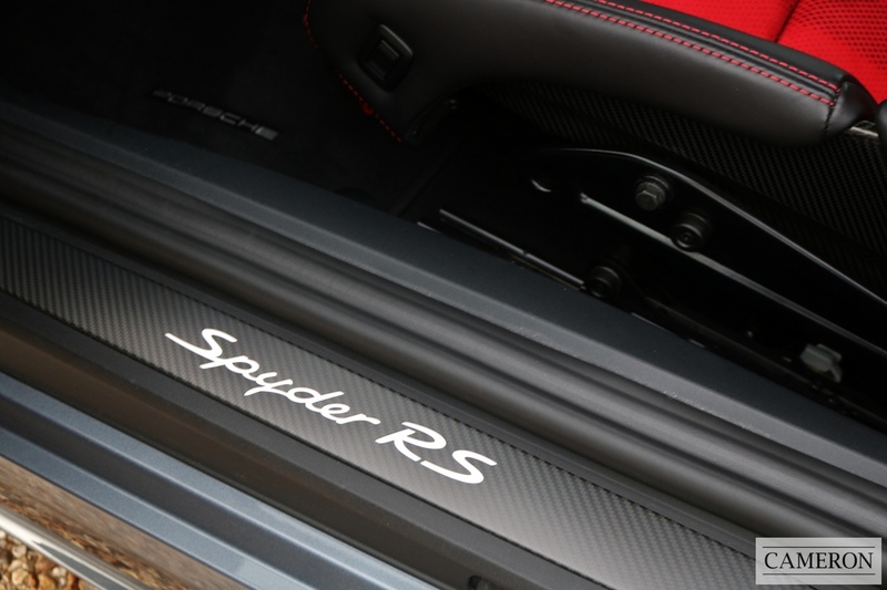 Porsche 4.0 RS Spyder 2dr Petrol PDK Euro 6 (s/s) (500 ps)