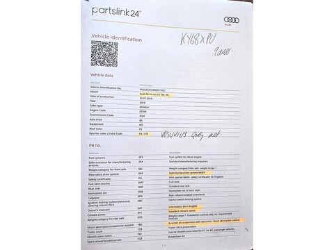 TDI V6 S line Estate 3.0 Automatic Diesel