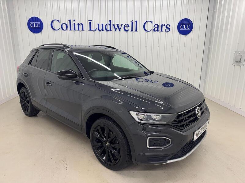 Volkswagen T-Roc 1.5 TSI EVO Black Edition SUV 5dr Petrol Manual Euro 6 (s/s) (150 ps) - U119271