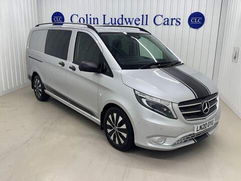 Mercedes-Benz Vito Vito 2.0 119 CDI Sport Crew Van G-Tronic RWD L2 Euro 6 (s/s) 5dr (LWB)