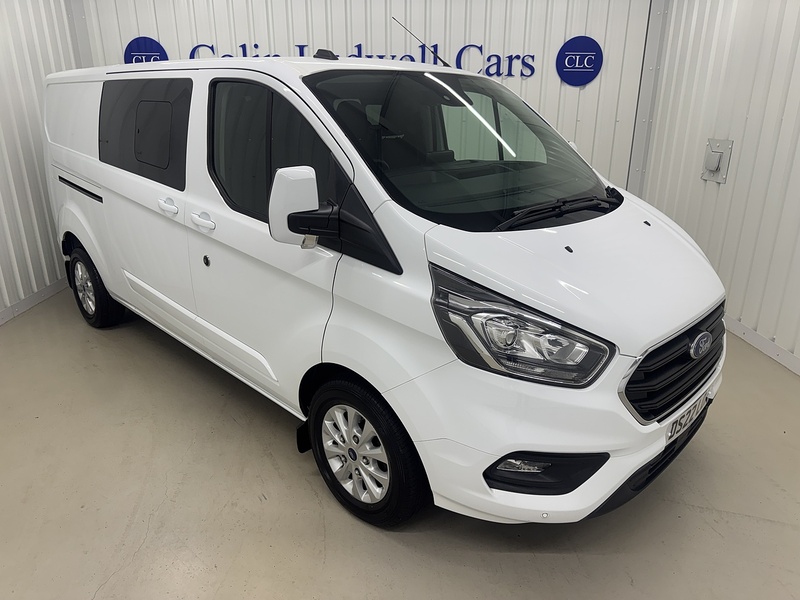 Ford Transit Custom 2.0 320 EcoBlue Limited Crew Van L2 H1 Euro 6 (s/s) 5dr (6 Seat) - U119427