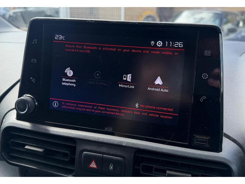 Citroen Berlingo 1.5 BlueHDi 1000 Enterprise Edition M Panel Van 5dr Diesel Manual SWB Euro 6 (s/s) (100 ps) - U119497