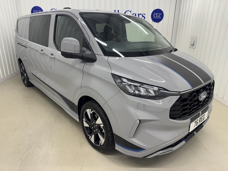 Ford Transit Custom 2.0 320 EcoBlue Sport Crew Van Double Cab 5dr Diesel Auto AWD L2 H1 Euro 6 (s/s) (170 ps) - U119668