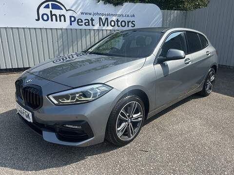 BMW 1 Series Blue Hdi Allure Hatchback 1.6 Manual Diesel