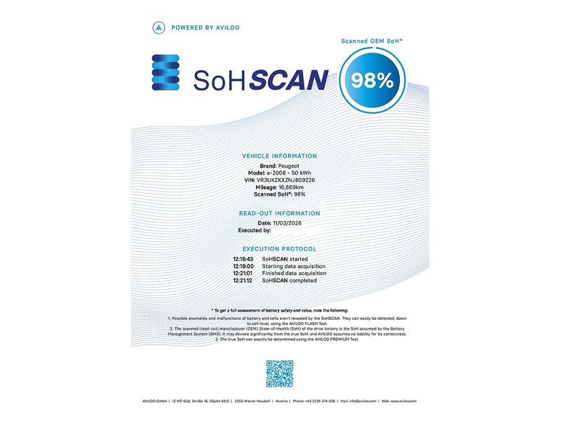 Peugeot E-2008 GT - U29153