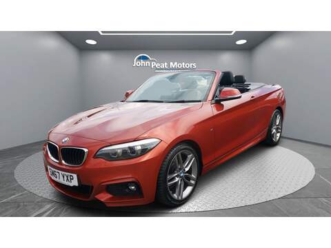 BMW 2 Series 218d M Sport Convertible 42.2kWh Hatchback 5dr Electric Auto (170 ps)