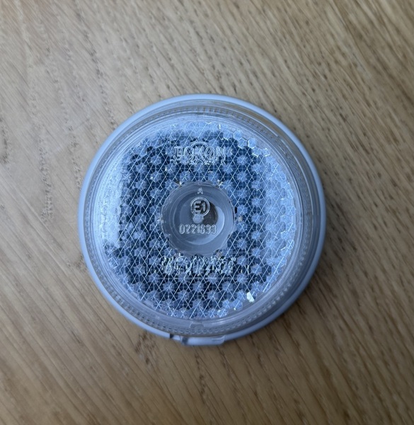Jokon LMC Caravan White Round Marker Light Image 1