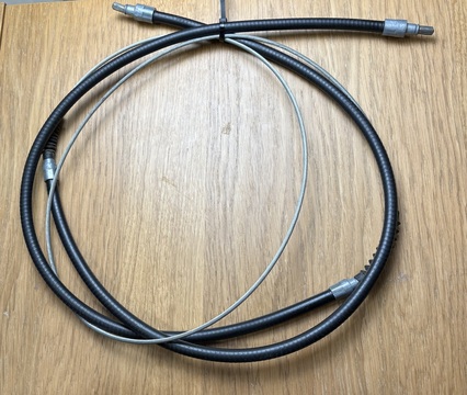 Across Axle Handbrake Cable - 3m Long, 80cm Sheath