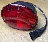 CI &amp; Roller Team Rear Oval Light - Red Image 1