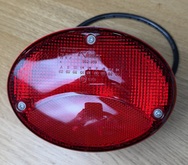 CI &amp; Roller Team Rear Oval Light - Red Image 3