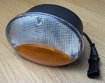 Cl &amp; Roller Team Rear Oval Light - White/Amber Image 3