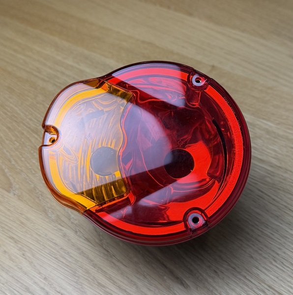 CI, Roller Team, Laika, Pilote Rear Light - Red/Amber Image 2