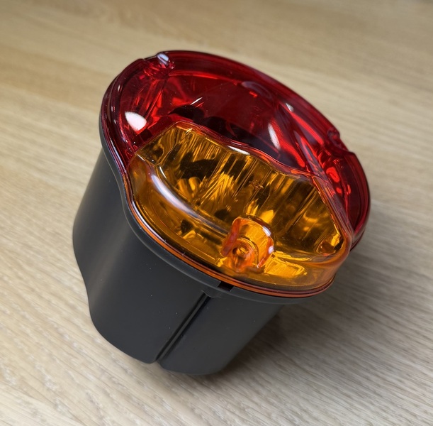 CI, Roller Team, Laika, Pilote Rear Light - Red/Amber Image 3