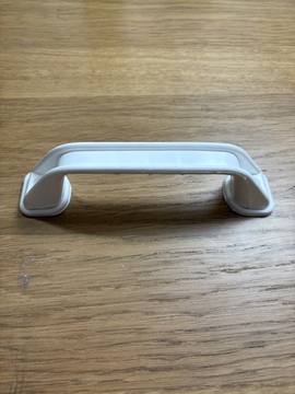 Exterior Handle 140mm Holes - White